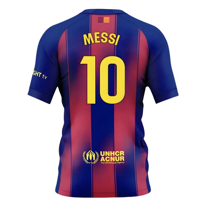 Messi 10 Pro Style Barcelona Home Pro Shirt 2025-2026 (Kids) (2)