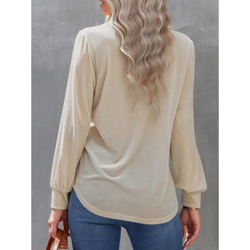 Shiny Velvet Button Down Shirt DV6567