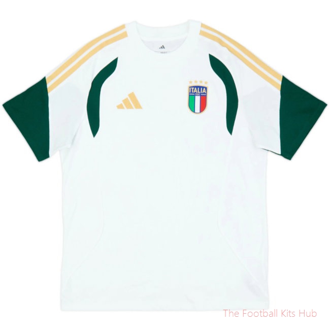 2026-2027 Italy Training Tee (White)