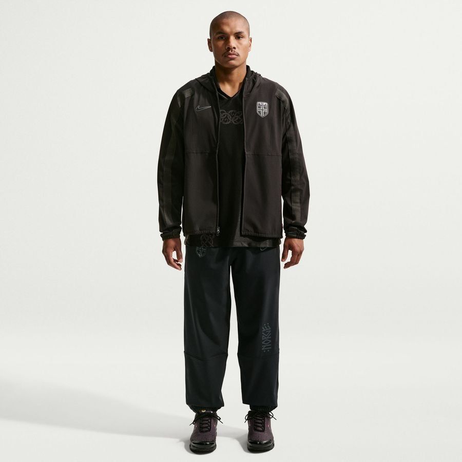 [EFKS] 2026 Norway Track Pants Dri FIT Energy Woven World Cup Black/Anthracite Jersey