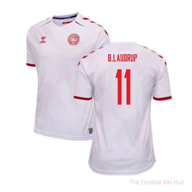 [EFS] Denmark 2025/26 Home Football Kit (Viper) (B.LAUDRUP 11)