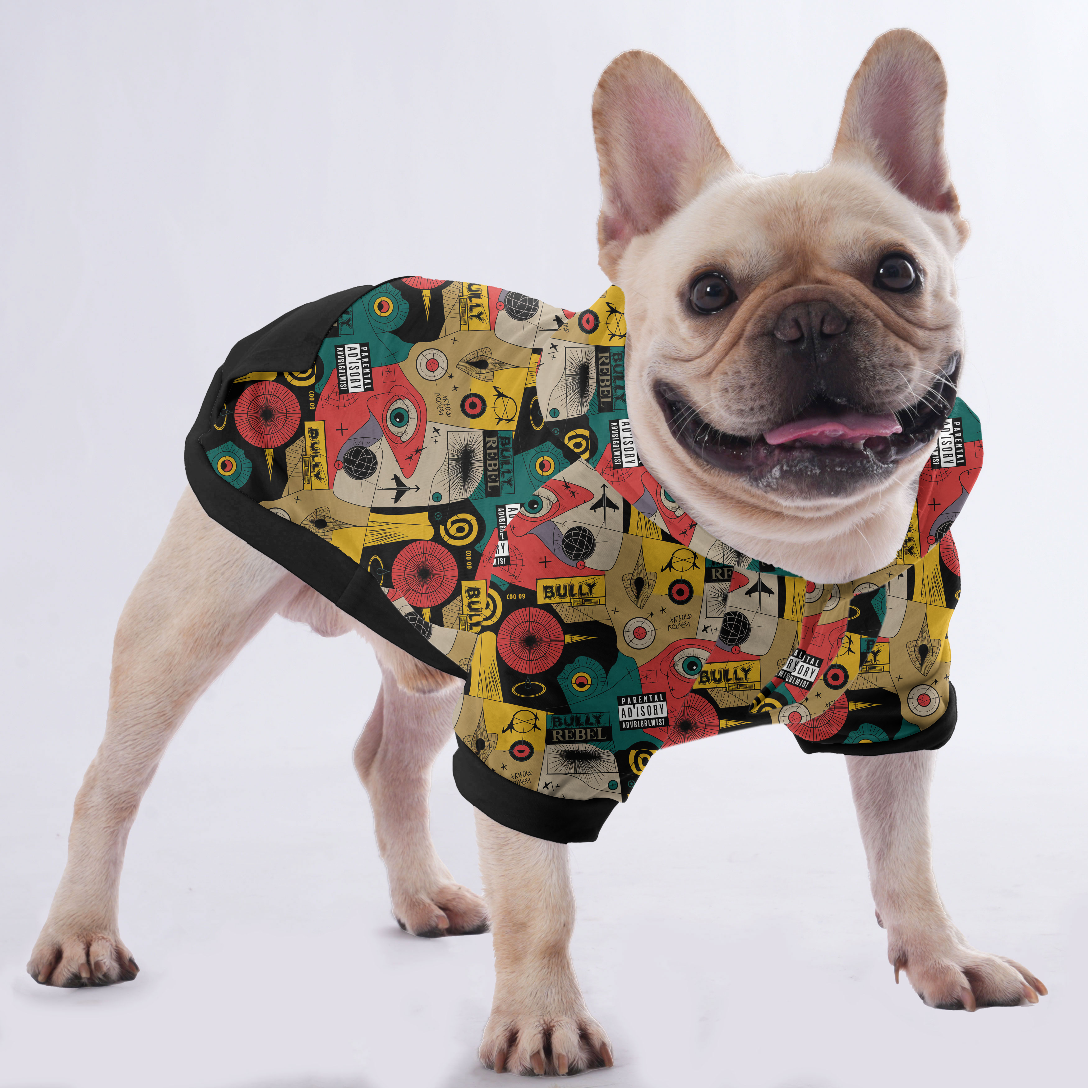 Koda - Durable Hoodies For French Bulldog | Frenchie Shop Original Casual Wear