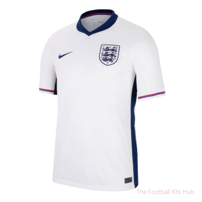 Men 2024-2025 England Home Shirt UEFA Euro 2024