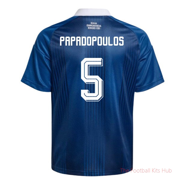 [LK] 2026/27 Greece Away Shirt (Kids) (Papadopoulos 5)