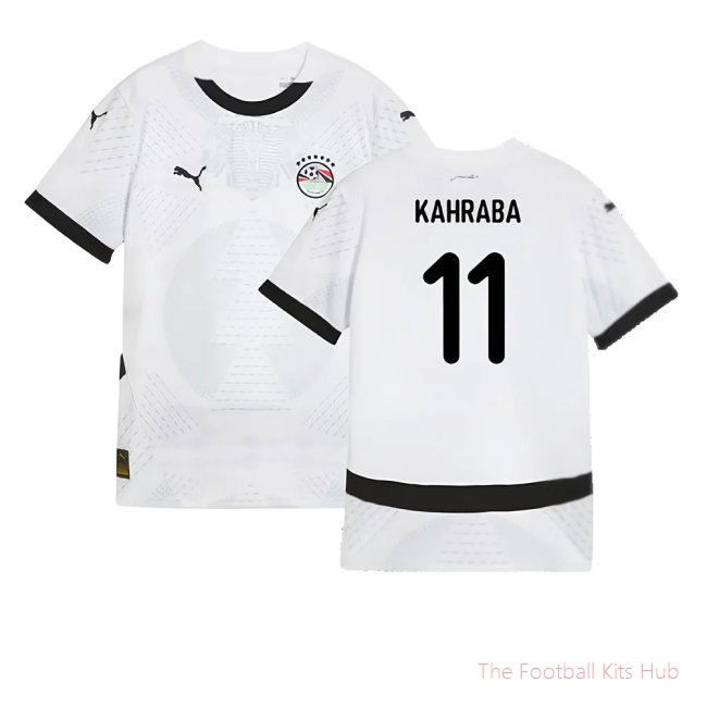 2024-2025 Egypt Away Shirt (Kids) (Kahraba 11)