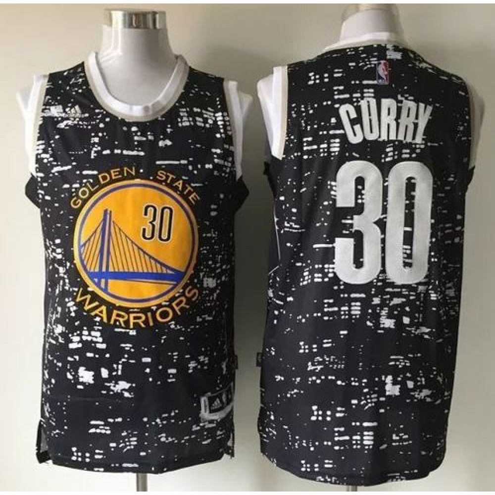 Stephen Curry30 Black Jersey - Must-Have Jersey