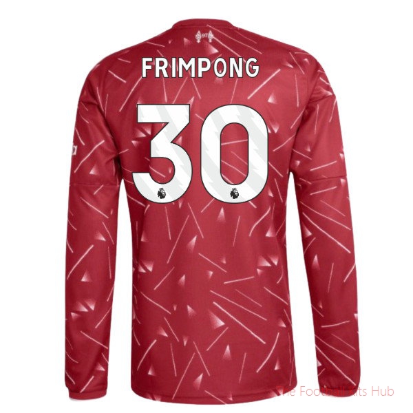 [JED] 2026-2027 Liverpool Long Sleeve Home Shirt Frimpong 30