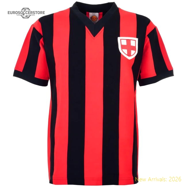 Popular Best-Selling Ac Milan 1930S-40S Retro Football Shirt