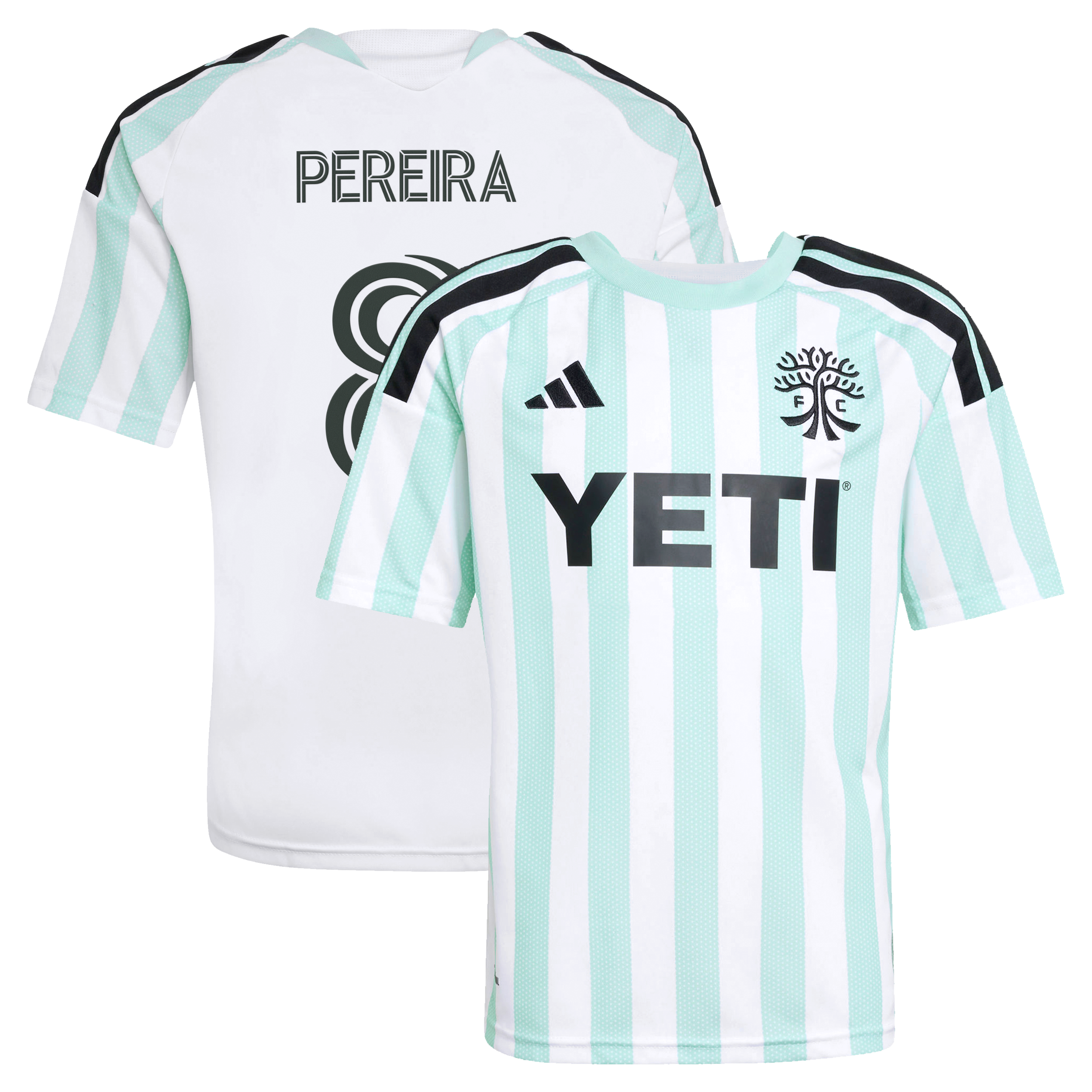 [SJH] Daniel Pereira Austin FC Youth 2026 The Rooted Kit Replica Jersey - White