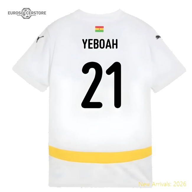 Durable Kids Football Team Yeboah Jersey 2024-2025 Flexible
