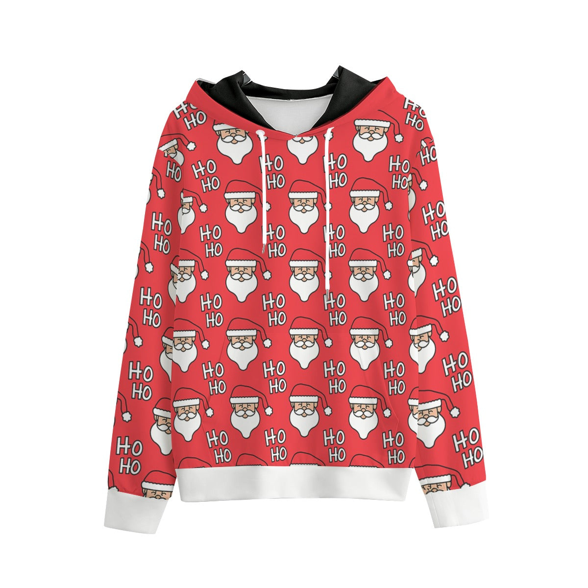 Comfortable Lifestyle-Driven Santa - Human Hoodies for Casual Outings