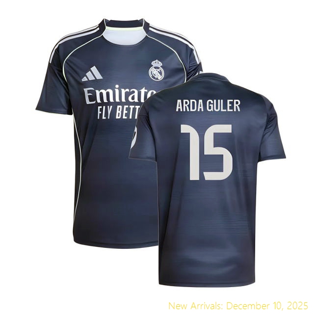 2025-2026 Real Madrid Away Shirt - Performance Supporter Wear (Arda...