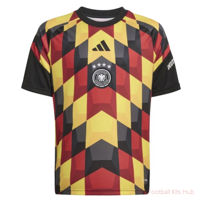 [SPK] 2026/27 Germany Home Pre-Match Shirt Black - Kids Klinsmann 18