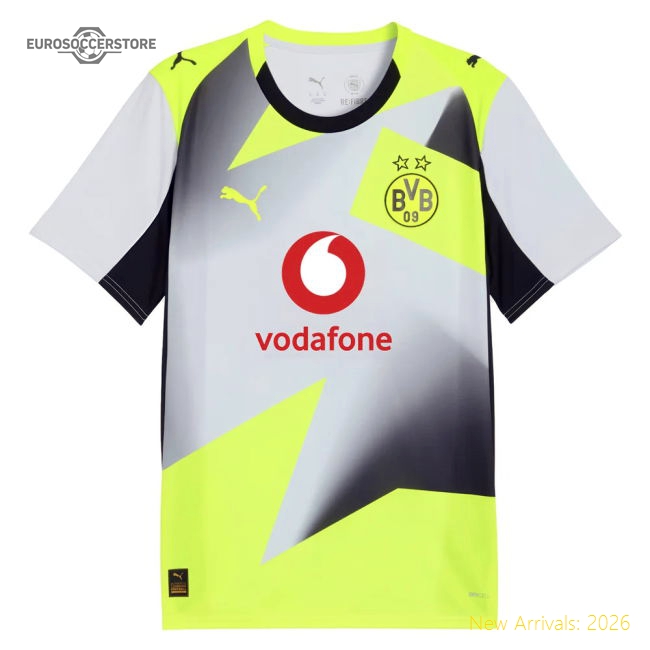 Away Club Teams,Borussia Dortmund 2025-2026 Borussia Shirt