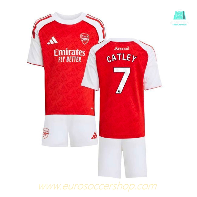 2025-2026 Arsenal Home Mini Kit (Catley 7)