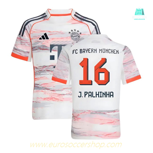 2025-2026 Bayern Munich Away Shirt (Kids) (J. Palhinha 16)