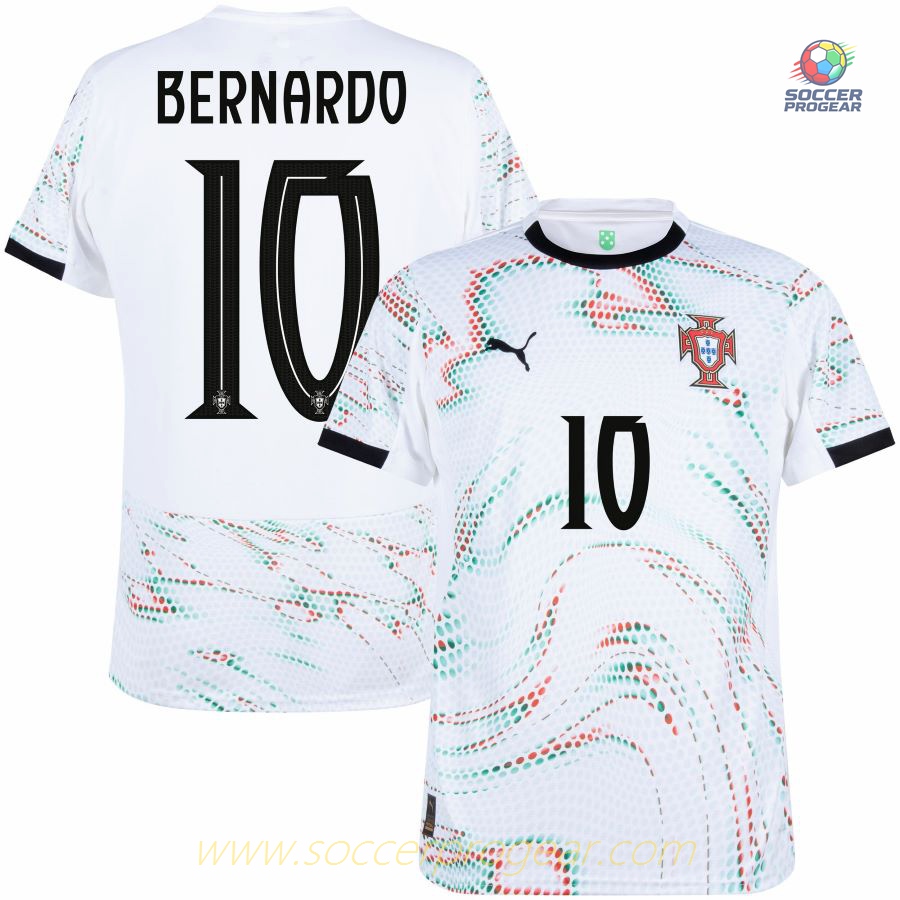Portugal Away Team Soccer Shirt 2025 Edition 2026 Bernardo