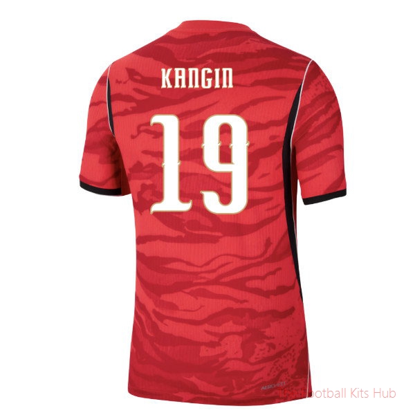 Football South Korea Aero-Fit 2026-2027 Home Shirt (Kangin 19)