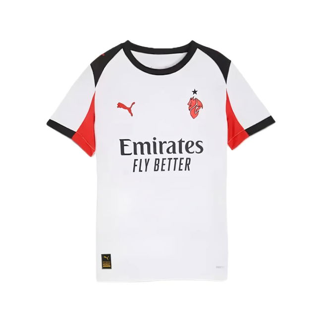 2025-2026 AC Milan Away Official Shirt (Kids) Antibacterial