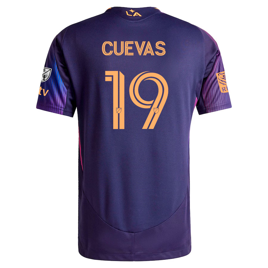 LA Galaxy Sponsor 2025-2026 UCL Away Jersey – Authentic Shirt