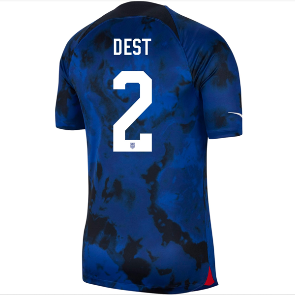 USA 2022-2023 Season Away Soccer Jersey –  Player Version S