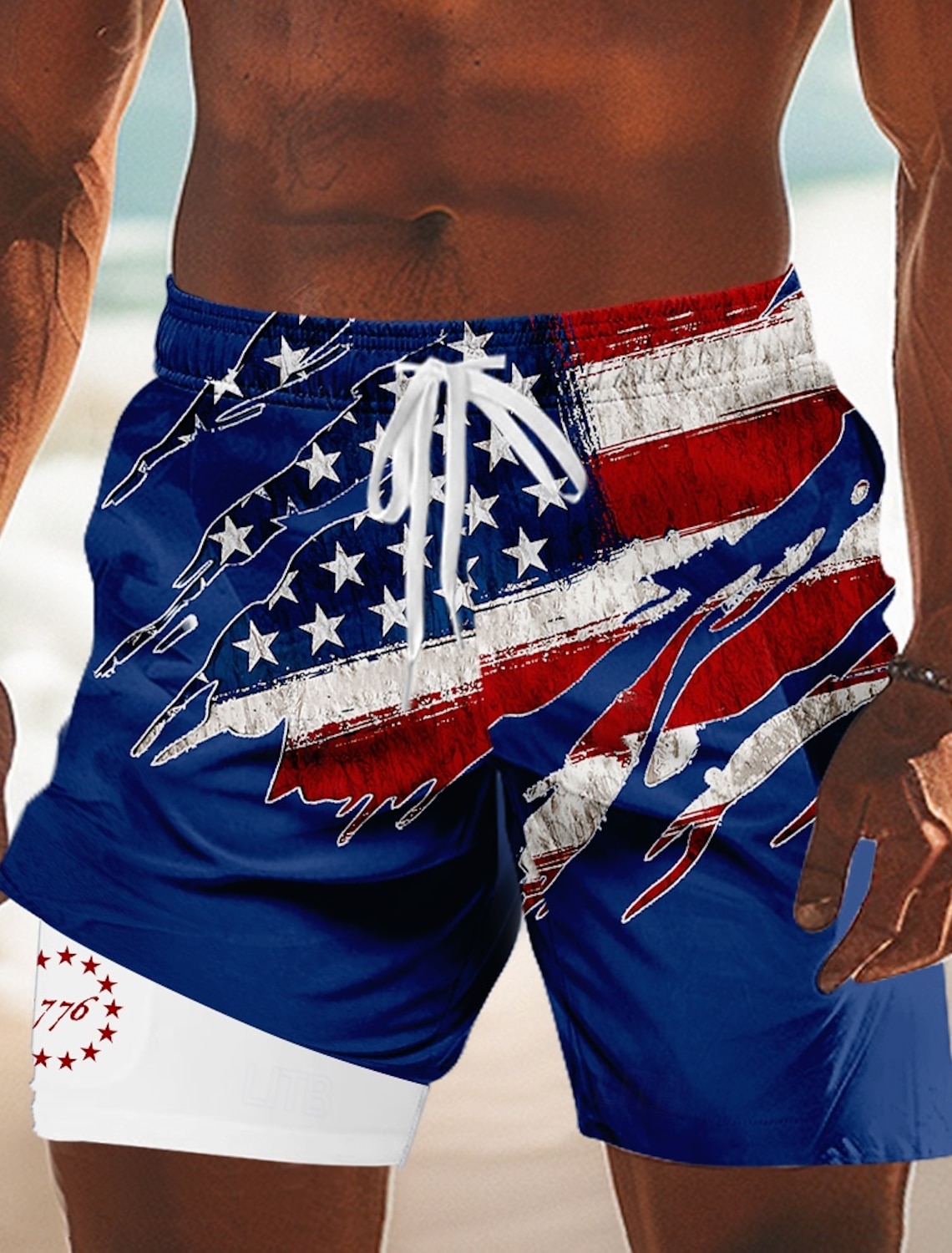 America's 250th Anniversary Independence Day Men's US Flag Patriotic