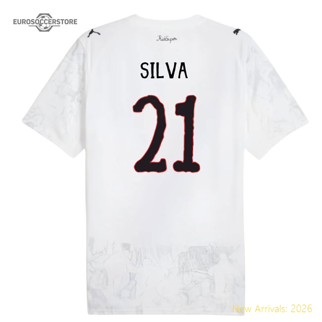Manchester City English Football Silva Shirt Top-tier Smart Fabric