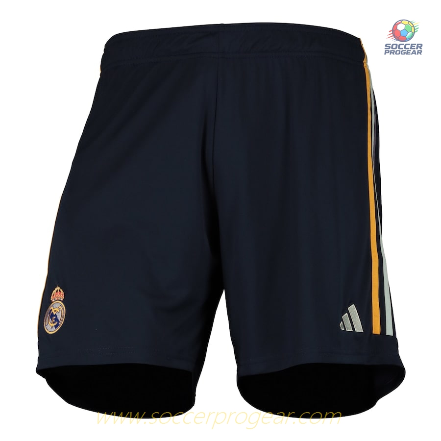 Real Madrid Away Kids Edition Soccer Uniform Soccer Jersey 2023 2024 Vini Jr