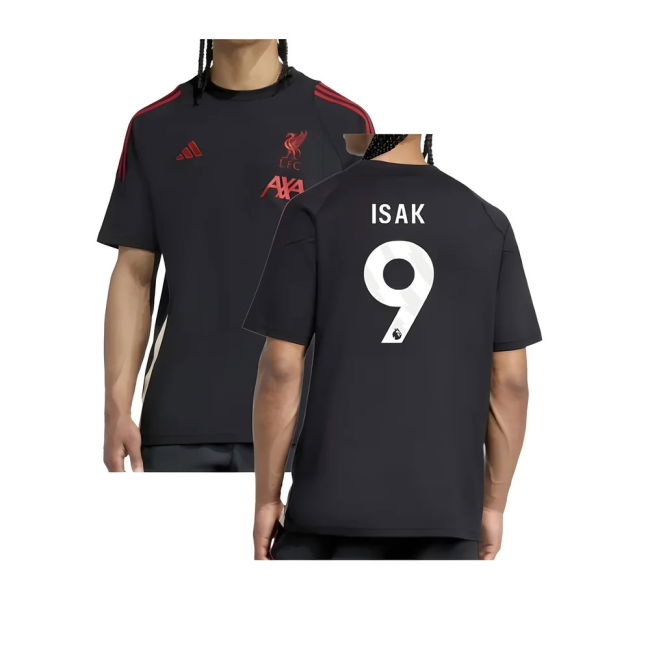 Liverpool Training Football Jersey 2025-20 - Isak #9 L S