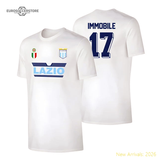 Fan-Favorite Lazio \'Vintage 99/00\' T-Shirt Immobile - White