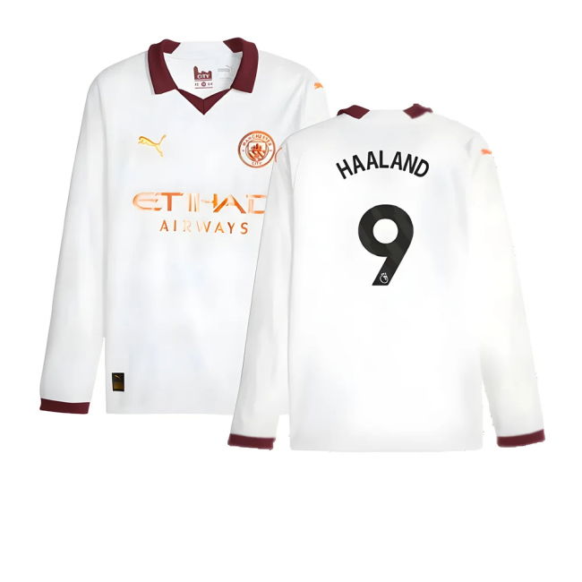 2023-20 Man City Soccer Jerseys classic Away Football Shirt
