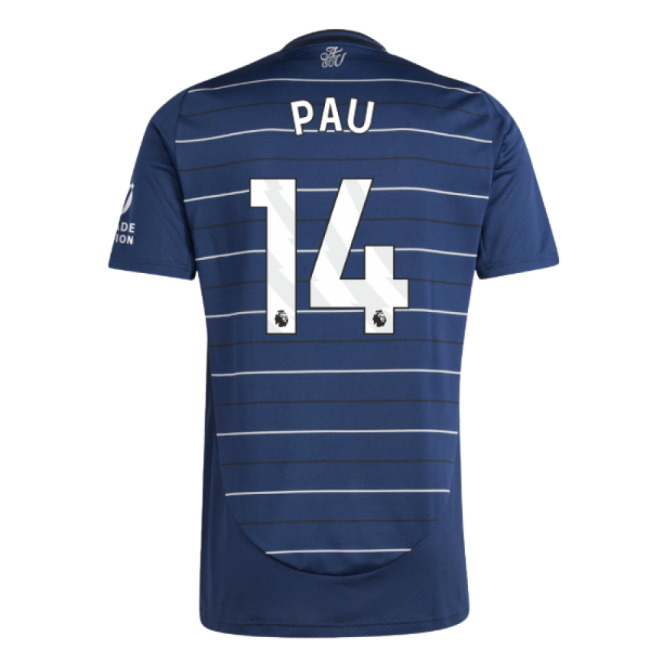 Professional Premium Alternate Jersey Pau 14 2024-2025 Aston Villa