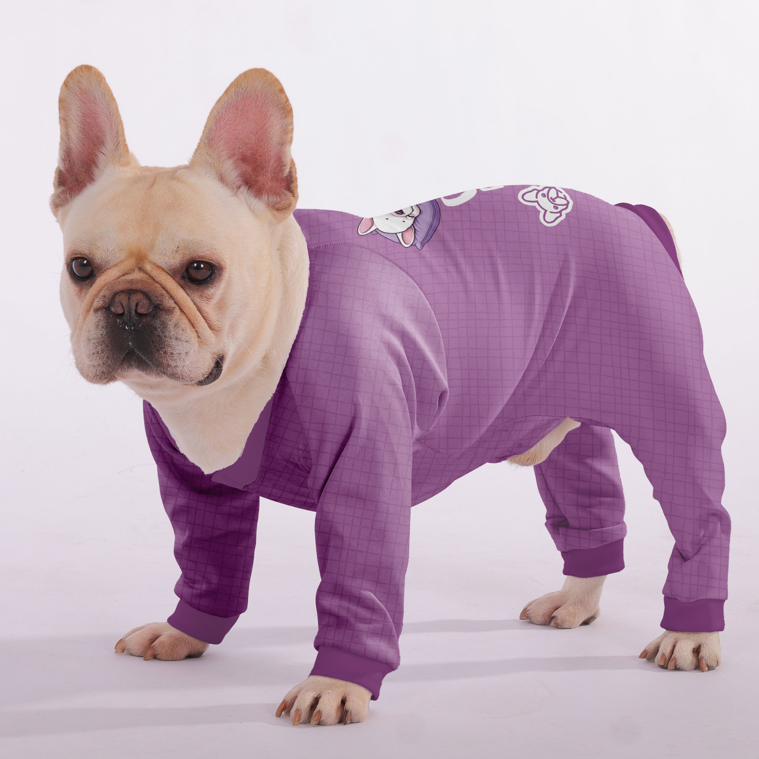 French Bulldog Cozy All Day Frenchie Pajamas – Ultra Soft, Cozy, &