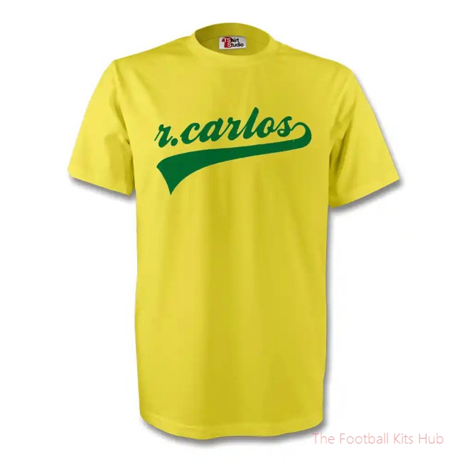 Roberto Carlos Brazil Signature Tee (yellow)
