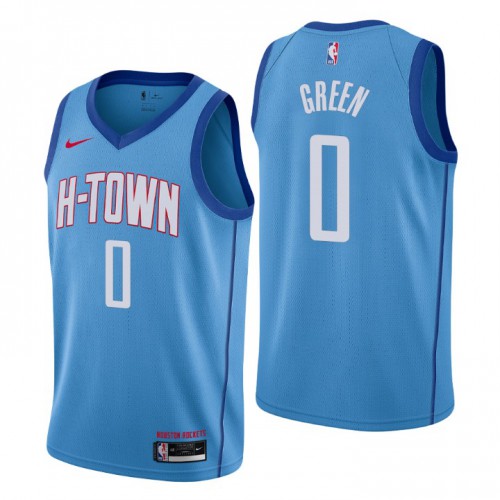 Blue H. Rockets #0 NBA Jersey Quality Game Day Wear Game Day Wear