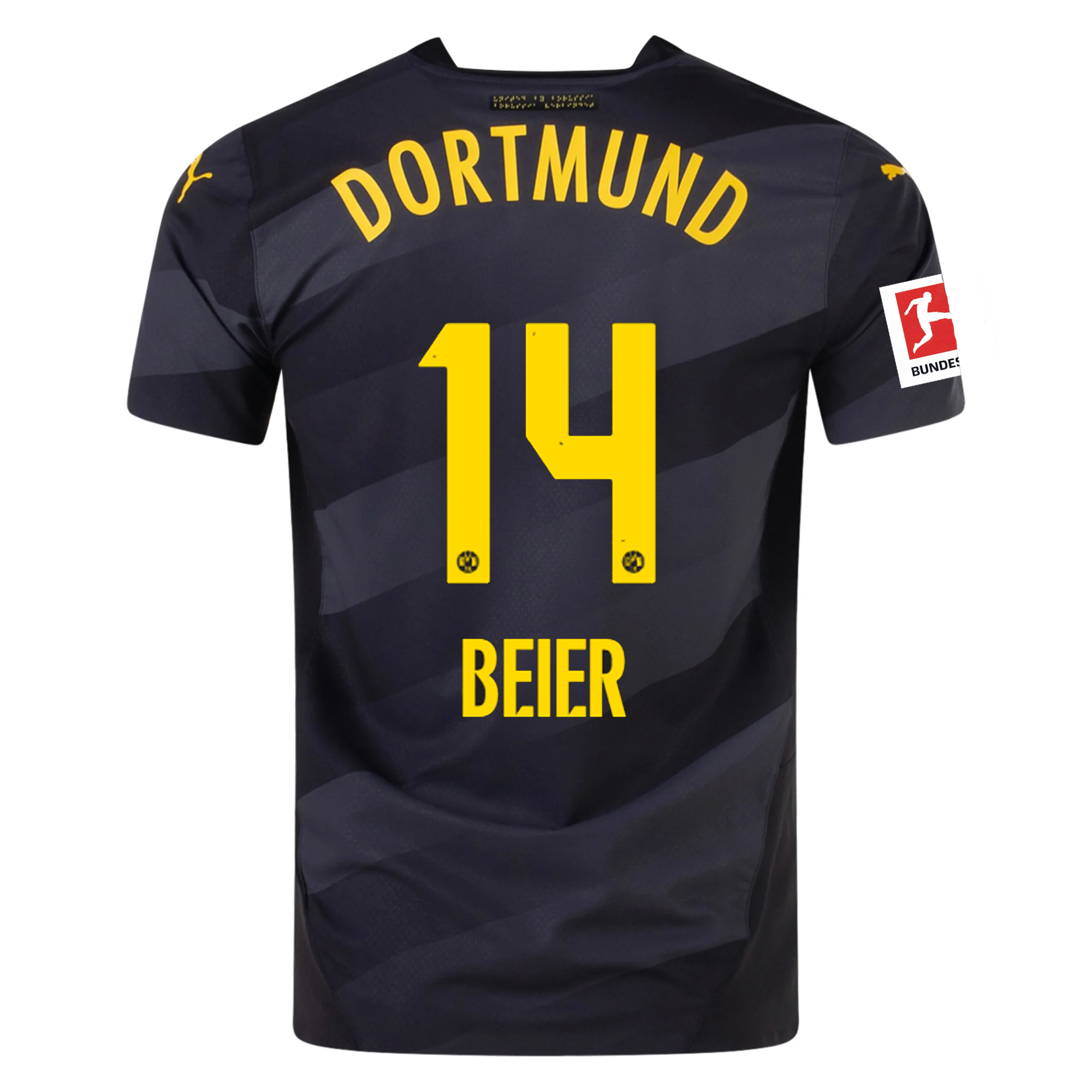 Borussia Dortmund Beier 2024-2025 Bun Away Jersey – Authentic Shirt