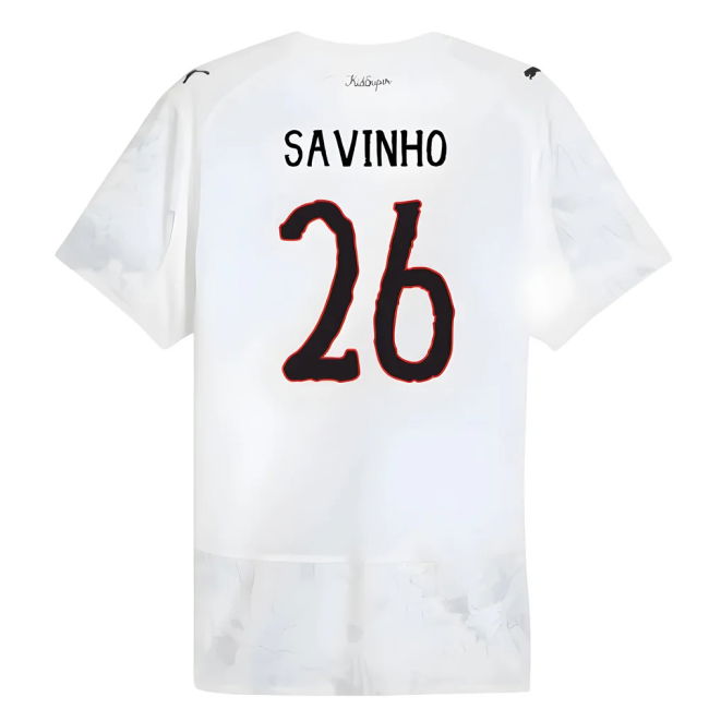 2025-20 Manchester City Home Jersey Savinho #26 M S Kids