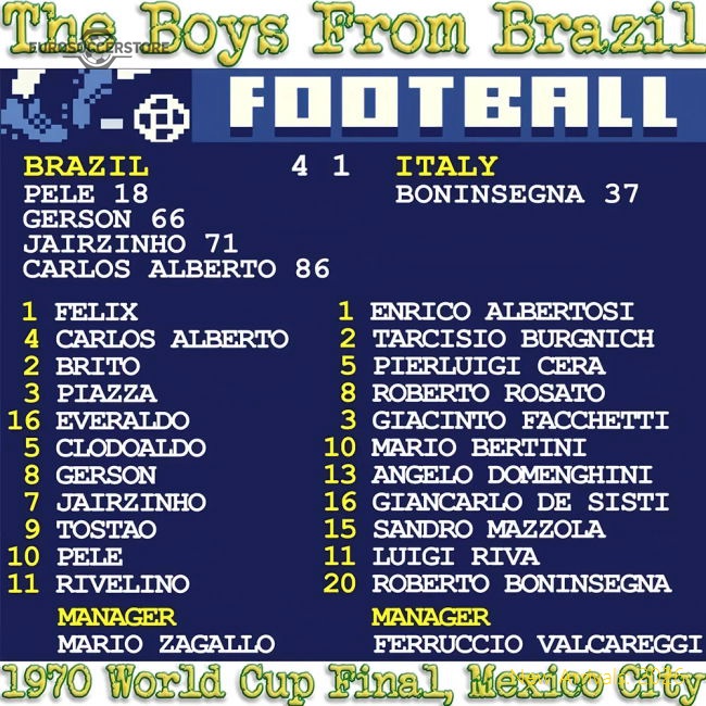 Football Brazil T-shirt - Official Cotton Construction Comfort