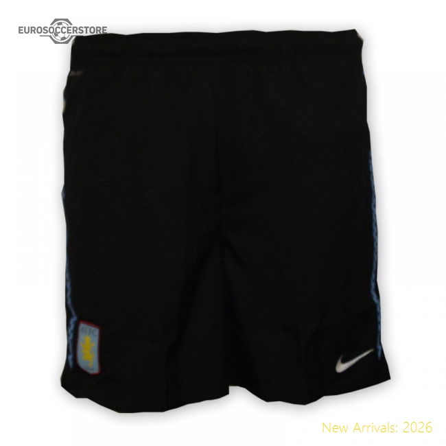 Official 2010-11 Aston Villa Away Nike Shorts (kids) - Premium