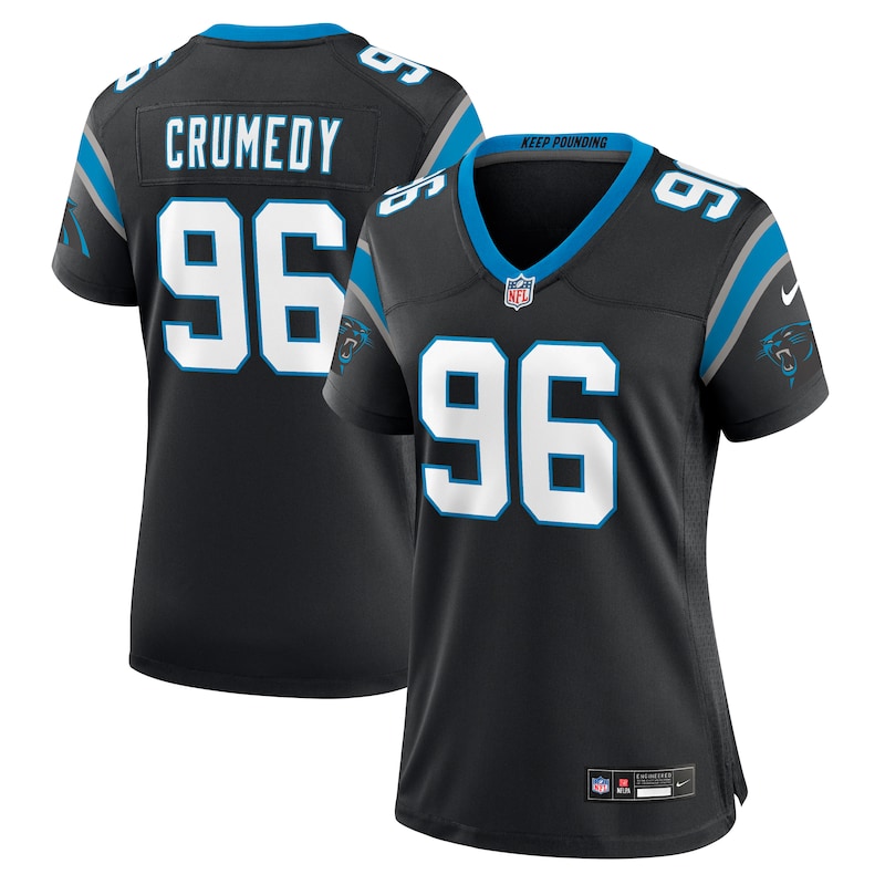 None Jaden Crumedy Carolina Panthers Stylish Authentic Jersey