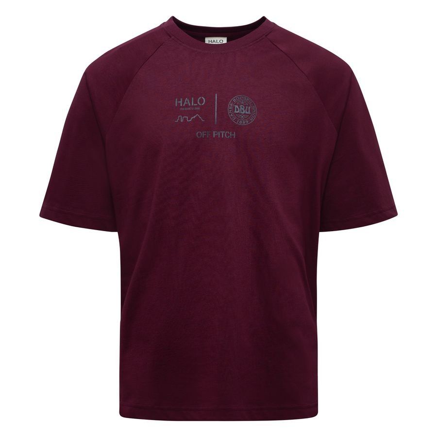 Halo T Shirt Boxy Halo X Dbu Bordeaux Supporter Version