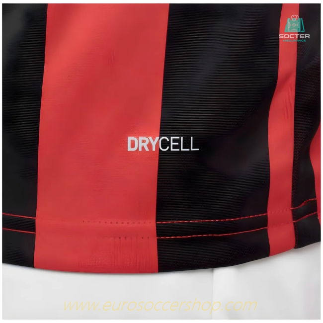 AC Milan 125th Authentic Shirt LS (Black-Red)