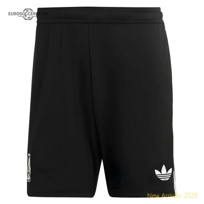 Official 2025-2026 Liverpool Third Goalkeeper Shorts (black)