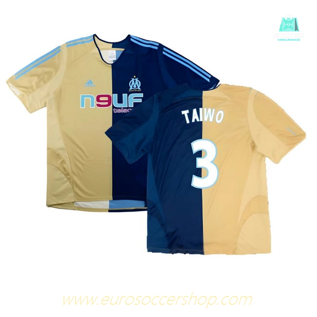 Marseille 2005-06 Third Shirt ((Excellent) L) (Taiwo 3)