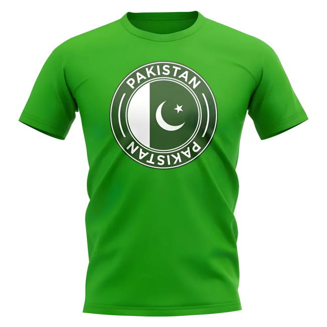 Match-Ready Pakistan Football Badge T-Shirt (Green) Pro-Grade