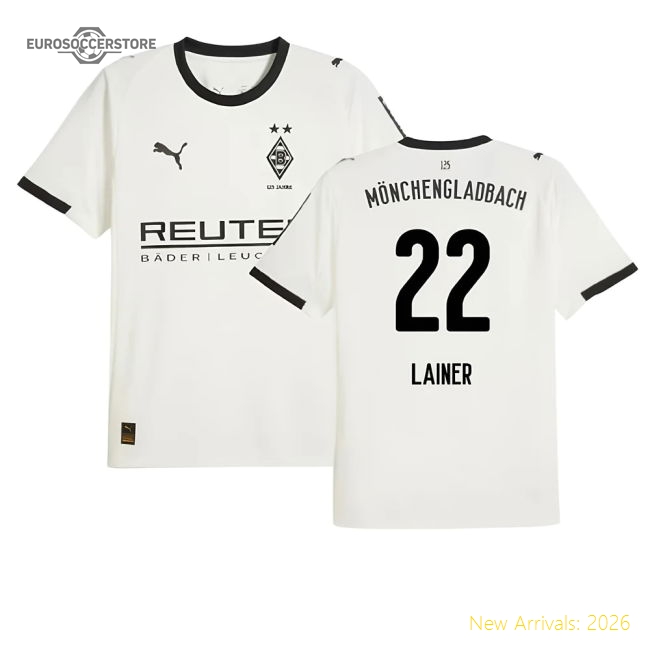 Best-Selling 2025-2026 Borussia Mgb Home Shirt (Lainer 22)