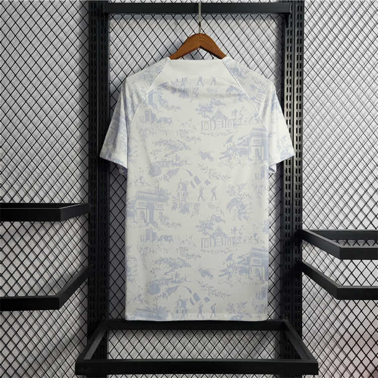 Quick Dry World Cup 2022 France Away White Soccer Jersey Football