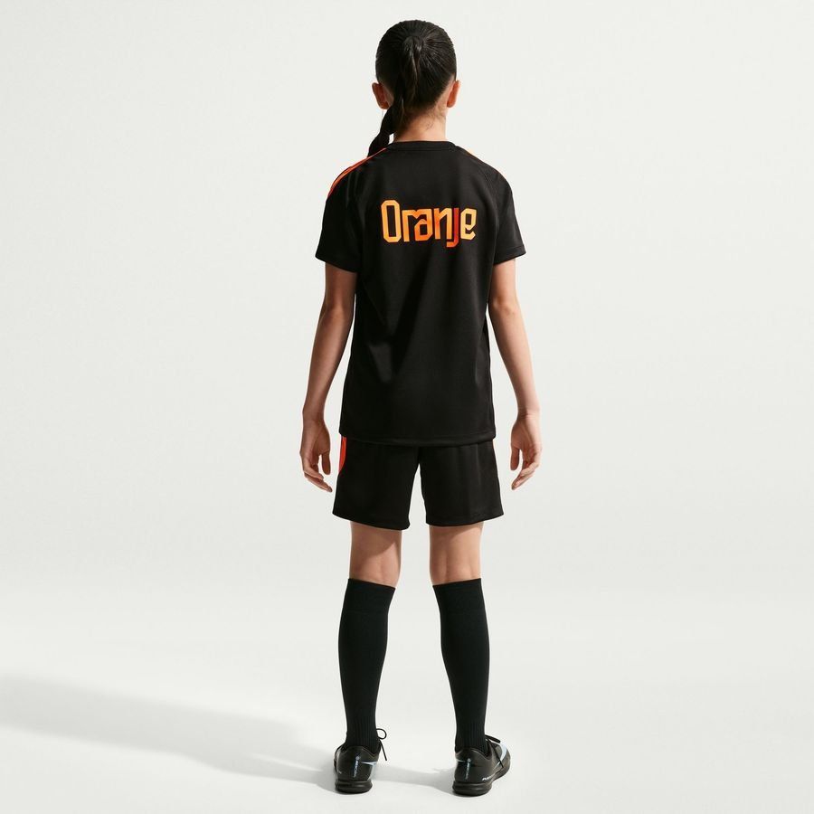 [EFKS] 2026 Holland Shorts Dri FIT Strike World Cup Black/Hyper Crimson Training Kids