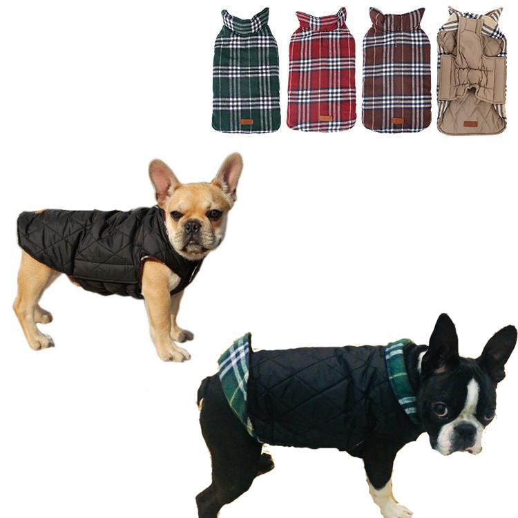 Fashion-Forward Cozy French Bulldog Jacket (ws18) for Pet Enthusiasts