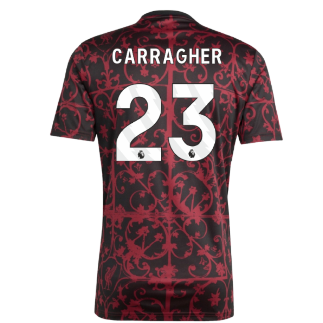 Premium 2025-2026 Liverpool Pre-match Shirt (black) (carragher 23)
